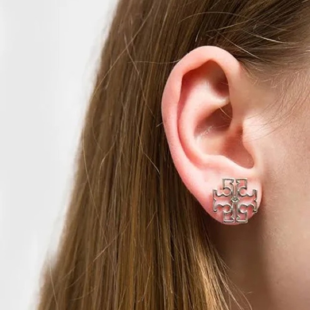 Tory Burch Stud Earrings - Picture 2 of 3